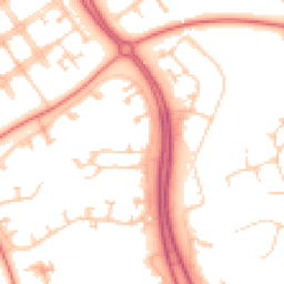 Daytime road noise heatmap for MK6 5AD