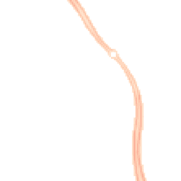 Night-time road noise heatmap for MK6 5AG