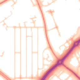 Daytime road noise heatmap for MK6 5DA