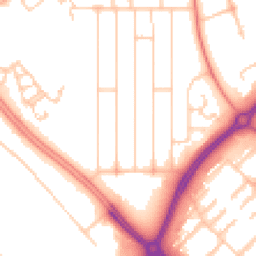 Daytime road noise heatmap for MK6 5DP