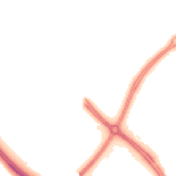 Night-time road noise heatmap for MK6 5EE