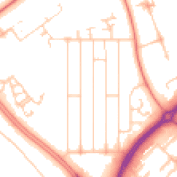 Daytime road noise heatmap for MK6 5EL