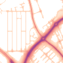 Daytime road noise heatmap for MK6 5HG