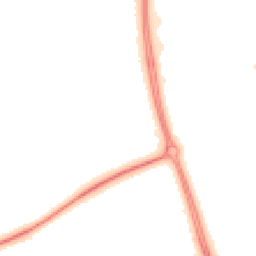 Night-time road noise heatmap for MK7 6BQ