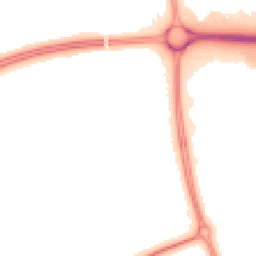 Night-time road noise heatmap for MK7 6DL
