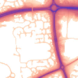 Daytime road noise heatmap for MK7 6DR