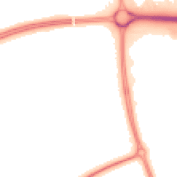 Night-time road noise heatmap for MK7 6DR