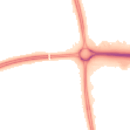 Night-time road noise heatmap for MK7 6DT