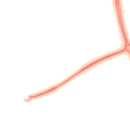 Night-time road noise heatmap for MK7 6HA