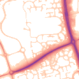 Daytime road noise heatmap for MK7 6HG