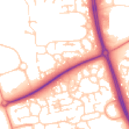 Daytime road noise heatmap for MK7 6HH