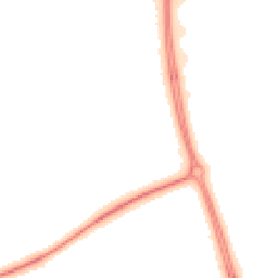 Night-time road noise heatmap for MK7 6HQ