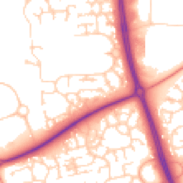 Daytime road noise heatmap for MK7 6HS