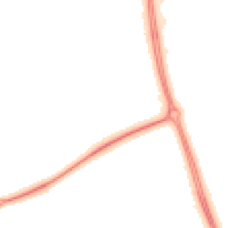 Night-time road noise heatmap for MK7 6HS