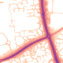Daytime road noise heatmap for MK7 6HT
