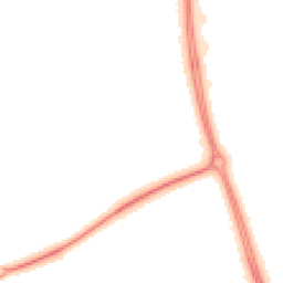Night-time road noise heatmap for MK7 6HT