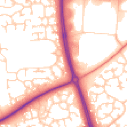Daytime road noise heatmap for MK7 6JA