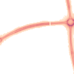 Night-time road noise heatmap for MK7 6JB