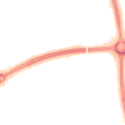 Night-time road noise heatmap for MK7 6JQ