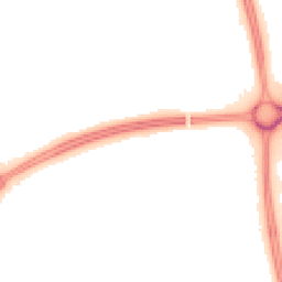 Night-time road noise heatmap for MK7 6JT
