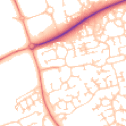 Daytime road noise heatmap for MK7 7AF