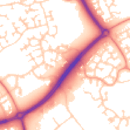 Daytime road noise heatmap for MK7 7AU