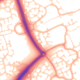 Daytime road noise heatmap for MK7 7AZ