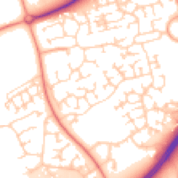 Daytime road noise heatmap for MK7 7DB