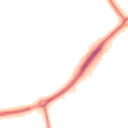 Night-time road noise heatmap for MK7 7DE