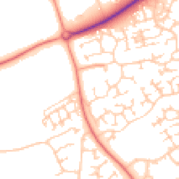 Daytime road noise heatmap for MK7 7EL