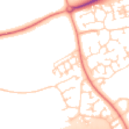 Daytime road noise heatmap for MK7 7EZ