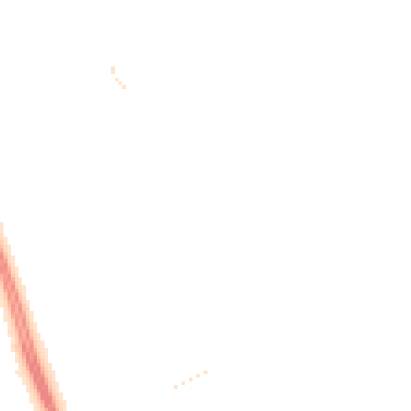 Night-time road noise heatmap for MK7 7FJ