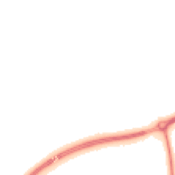 Night-time road noise heatmap for MK7 7HW