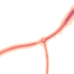 Night-time road noise heatmap for MK7 7JA