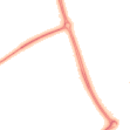 Night-time road noise heatmap for MK7 7LU