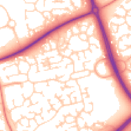 Daytime road noise heatmap for MK7 7NB