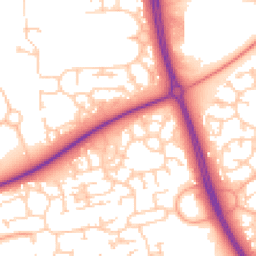 Daytime road noise heatmap for MK7 7NP