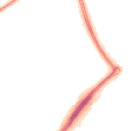 Night-time road noise heatmap for MK7 7NQ