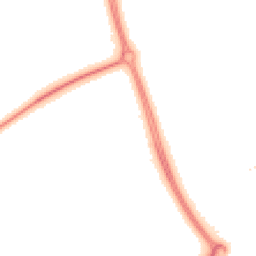 Night-time road noise heatmap for MK7 7NU