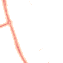 Night-time road noise heatmap for MK7 7RB