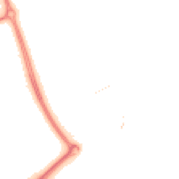 Night-time road noise heatmap for MK7 7RL