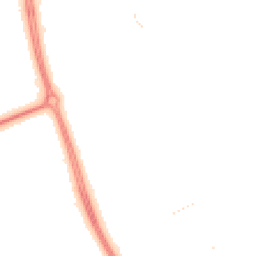 Night-time road noise heatmap for MK7 7RW