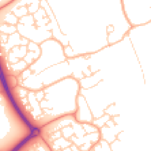 Daytime road noise heatmap for MK7 7SH