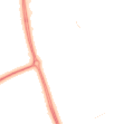 Night-time road noise heatmap for MK7 7SJ