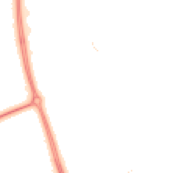 Night-time road noise heatmap for MK7 7SN