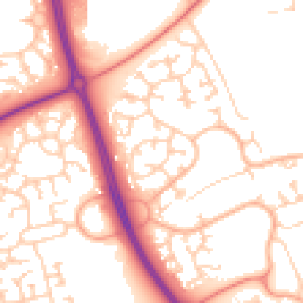 Daytime road noise heatmap for MK7 7SQ