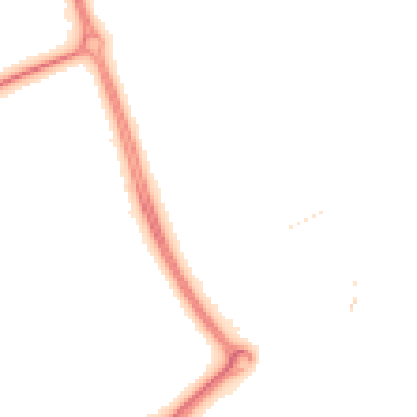 Night-time road noise heatmap for MK7 7TH