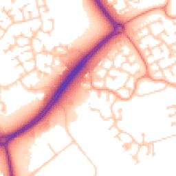 Daytime road noise heatmap for MK7 8DA