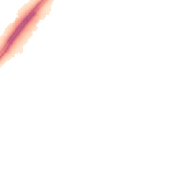 Night-time road noise heatmap for MK7 8DQ