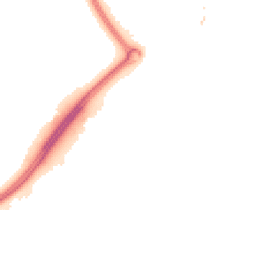 Night-time road noise heatmap for MK7 8DT